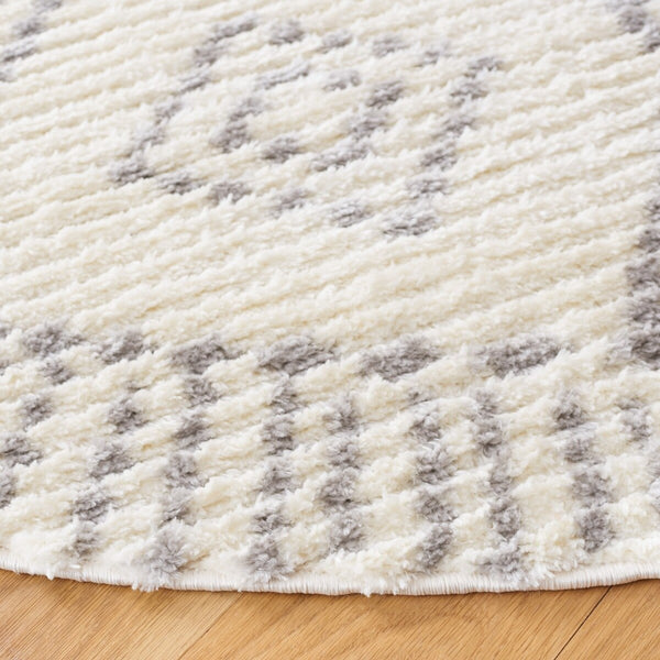 Safavieh Marrakesh 306 Power Loomed  Rug Ivory / Grey MRK306A-9