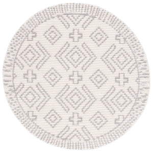 Safavieh Marrakesh 306 Power Loomed  Rug Ivory / Grey MRK306A-9