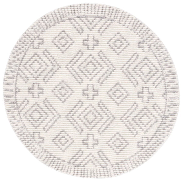 Safavieh Marrakesh 306 Power Loomed  Rug Ivory / Grey MRK306A-9