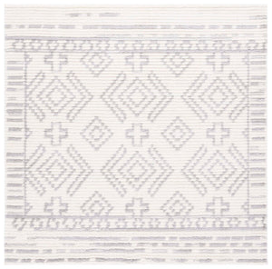 Safavieh Marrakesh 306 Power Loomed  Rug Ivory / Grey MRK306A-9