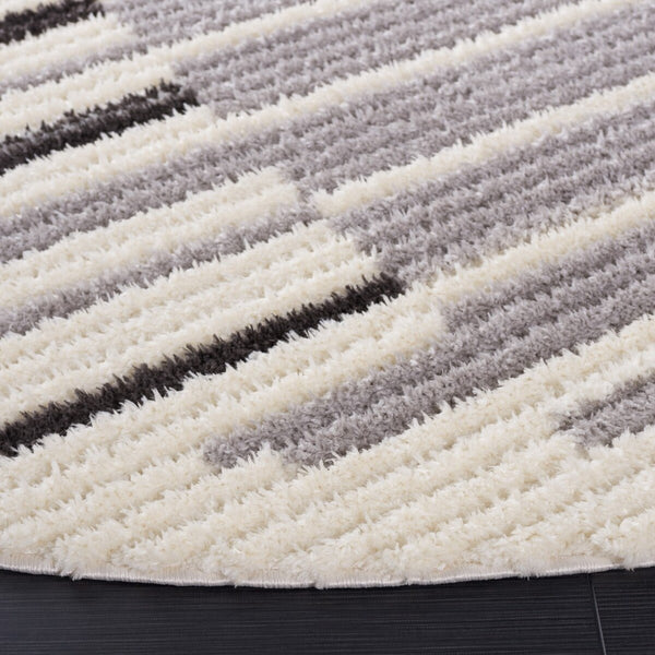 Safavieh Marrakesh 308 Power Loomed  Rug Ivory / Grey MRK308A-9