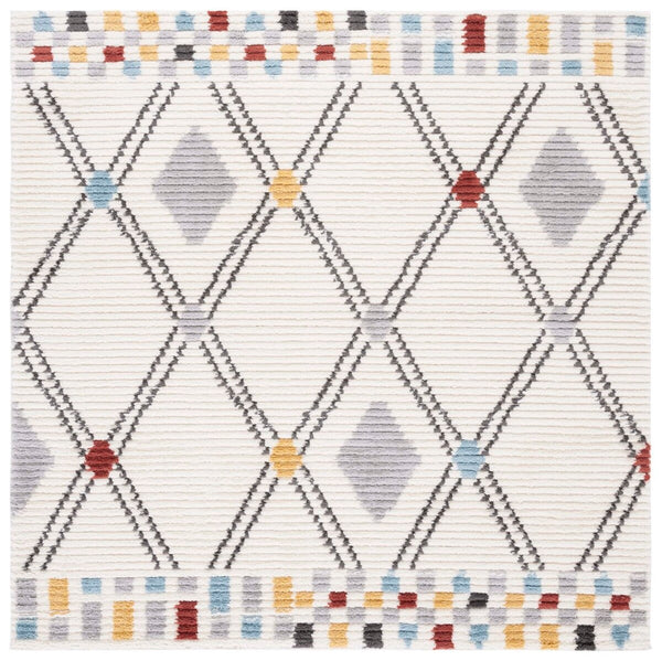 Safavieh Marrakesh 314 Power Loomed  Rug Ivory / Grey MRK314A-9