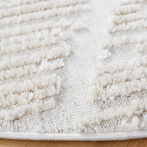 Safavieh Marrakesh 517 Power Loomed Bohemian Rug Beige 12' x 12' Round