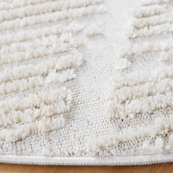 Safavieh Marrakesh 517 Power Loomed Bohemian Rug Beige 12' x 12' Round