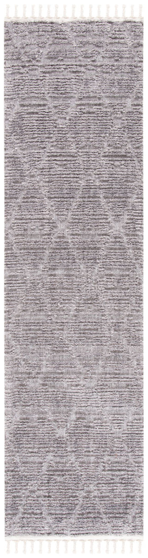 Safavieh Marrakesh 517 Power Loomed Polyester Bohemian Rug Grey MRK517F-8SQ