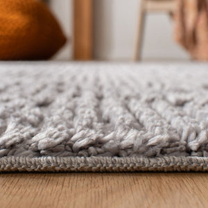 Safavieh Marrakesh 517 Power Loomed Polyester Bohemian Rug Grey MRK517F-8SQ