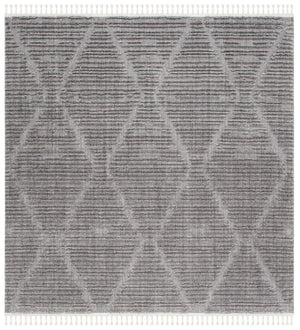 Safavieh Marrakesh 517 Power Loomed Polyester Bohemian Rug Grey MRK517F-8SQ