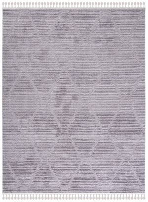 Safavieh Marrakesh 517 Power Loomed Polyester Bohemian Rug Grey MRK517F-8SQ