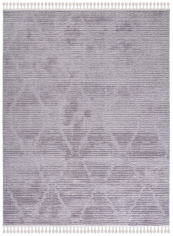 Safavieh Marrakesh 517 Power Loomed Polyester Bohemian Rug Grey MRK517F-8SQ