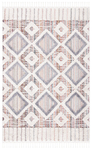Safavieh Marrakesh 523 Power Loomed Bohemian Rug Grey / Multi MRK523D-2