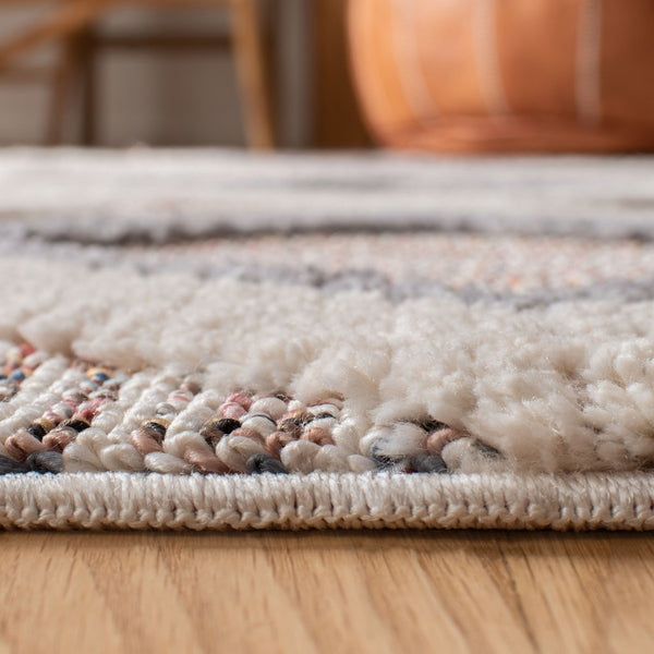 Safavieh Marrakesh 523 Power Loomed Bohemian Rug Grey / Multi MRK523D-2