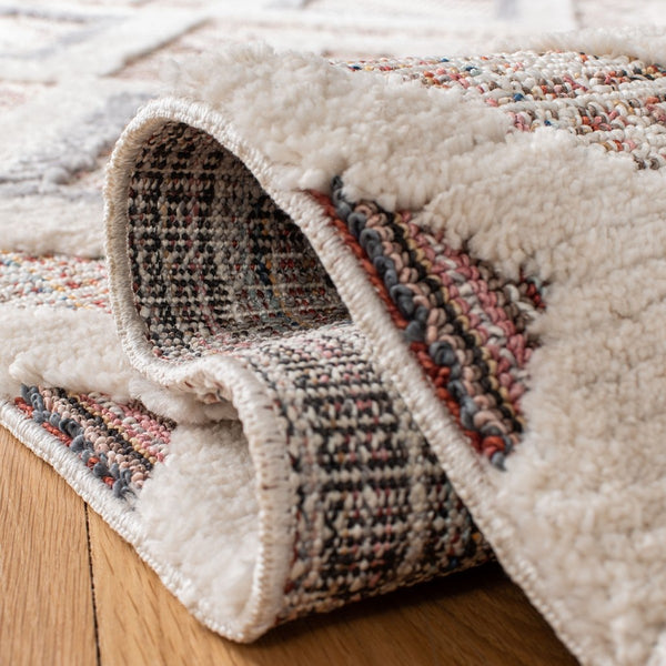 Safavieh Marrakesh 523 Power Loomed Bohemian Rug Grey / Multi MRK523D-2