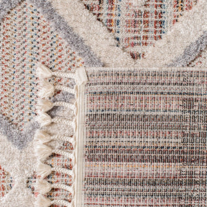 Safavieh Marrakesh 523 Power Loomed Bohemian Rug Grey / Multi MRK523D-2