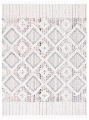 Safavieh Marrakesh 523 Power Loomed Bohemian Rug Grey / Multi MRK523D-2