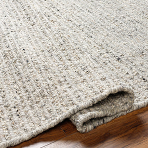 Miramar MRM-2300 9' x 12' Handmade Rug MRM2300-912  Light Slate, Charcoal, Beige Surya