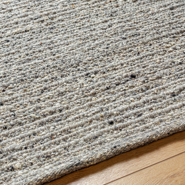 Miramar MRM-2300 9' x 12' Handmade Rug MRM2300-912  Light Slate, Charcoal, Beige Surya