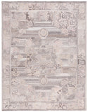 Safavieh Marquee 125 Hand Tufted Contemporary Rug Grey / Pink MRQ125F-8