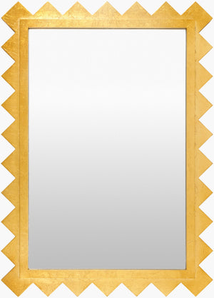 Livabliss Harrison Traditional Framed Accent Mirror Vertical Wall Decor for Entryways and Living Rooms Gold 35"H x 25"W x 1"D MRR1005-3525