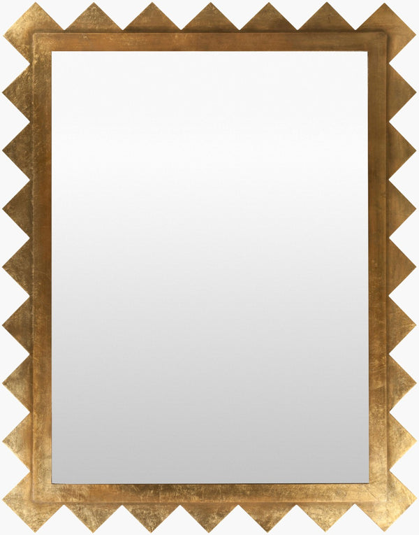 Livabliss Harrison Traditional Framed Accent Mirror Vertical Wall Decor for Entryways and Living Rooms Gold 57"H x 45"W x 2"D MRR1005-5745