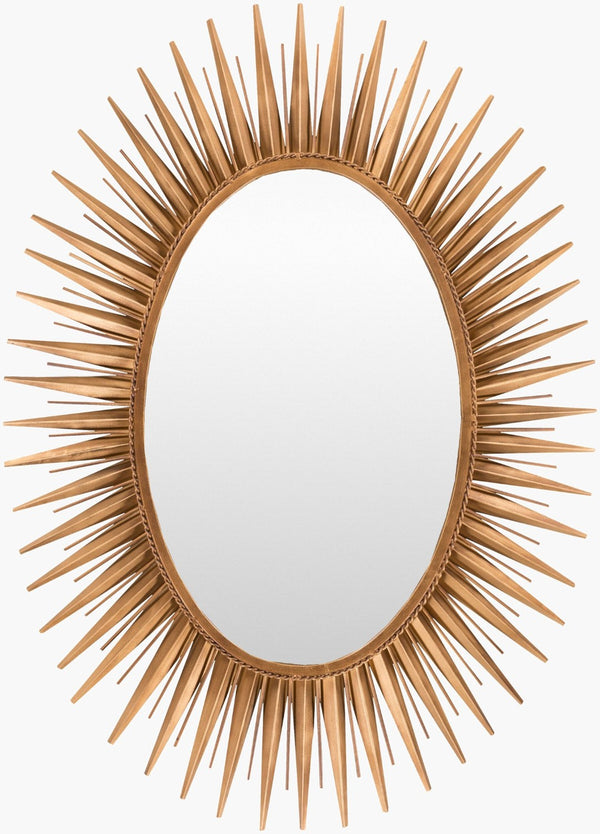Livabliss Nihal Geometric Mid-century Modern Accent Mirror Slim Frame for Entryway or Living Room MRR1014-3042