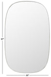 Safavieh Varia Mirror XII23 White Wood/Metal MRR2007A