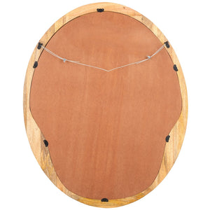 Safavieh Paz, 32 Inch, Natural, Mango Wood/Mdf Mirror MRR4003A