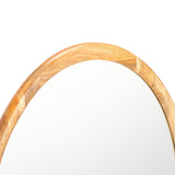 Safavieh Paz, 32 Inch, Natural, Mango Wood/Mdf Mirror MRR4003A