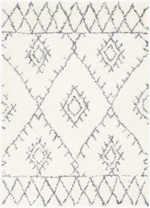 Livabliss Maroc Bohemian Shag Rug Plush Polypropylene Pile Global Geometric for Entryways MRS2303-23