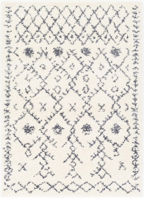 Livabliss Maroc Global Bohemian Shag Rug Plush Polypropylene Pile for Entryway or Bedroom MRS2305-23