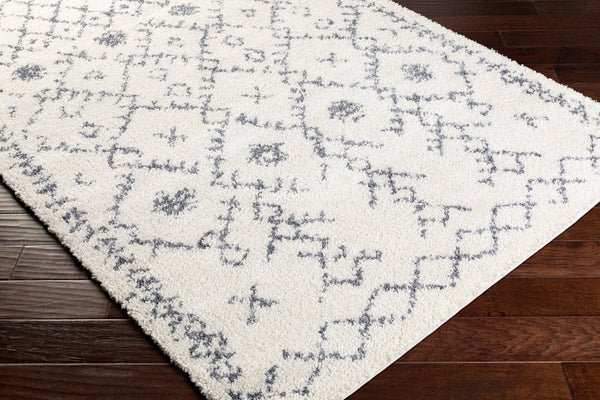 Livabliss Maroc Global Bohemian Shag Rug Plush Polypropylene Pile for Entryway or Bedroom MRS2305-23