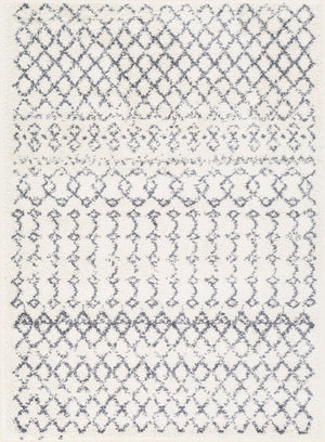 Livabliss Maroc Global Geometric Shag Rug Plush Polypropylene Pile for Entryways and Bedrooms MRS2311-23