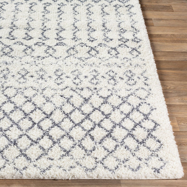 Livabliss Maroc Global Geometric Shag Rug Plush Polypropylene Pile for Entryways and Bedrooms MRS2311-23