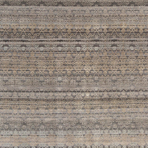 Surya Masha 2' X 3' Handmade Indian Rug - Elegant, Durable, Unique Design For Any Room's Stylish Accent Gray Wool,Silk Msh4002-810