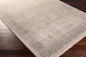 Surya Masha 2' X 3' Handmade Indian Rug - Elegant, Durable, Unique Design For Any Room's Stylish Accent Taupe Wool,Silk Msh4003-23