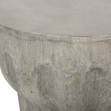 Christopher Knight Home® - Noble House - Delphinus Outdoor Contemporary Lightweight Concrete Accent Side Table