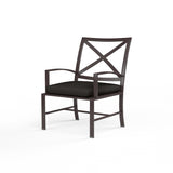 La Jolla Swivel Dining Chair in Spectrum Indigo w/ Self Welt SW401-11-48080 Sunset West