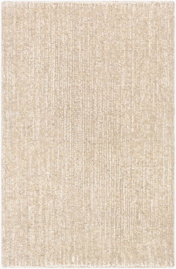 Surya Messina Eco-friendly Handmade 2' X 3' Scandinavian Modern Rug - Soft, Durable & Stylish Decor Light Gray Wool,Recycled Pet Yarn Msn2300-23