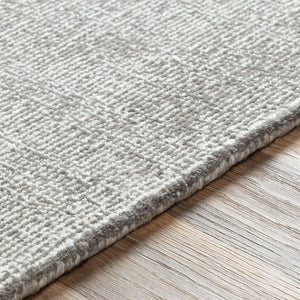 Surya Messina Eco-friendly Handmade 2' X 3' Scandinavian Modern Rug - Soft, Durable & Stylish Decor Gray Wool,Recycled Pet Yarn Msn2302-46