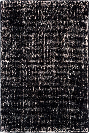 Surya Messina Eco-friendly Handmade 2' X 3' Scandinavian Modern Rug - Soft, Durable & Stylish Decor Black Wool,Recycled Pet Yarn Msn2303-23