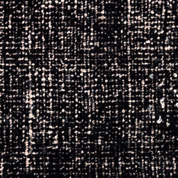 Surya Messina Eco-friendly Handmade 2' X 3' Scandinavian Modern Rug - Soft, Durable & Stylish Decor Black Wool,Recycled Pet Yarn Msn2303-268