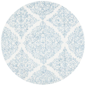 Safavieh Msr Abstract MSR3376 Hand Tufted Bohemian Rug Ivory / Blue MSR3376M-9
