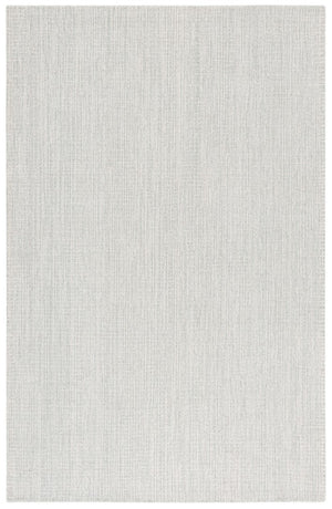 Safavieh Msr Abstract Hand Tufted  Rug Light Grey / Ivory 9' x 12'