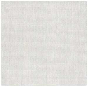 Safavieh Msr Abstract Hand Tufted  Rug Light Grey / Ivory 9' x 12'
