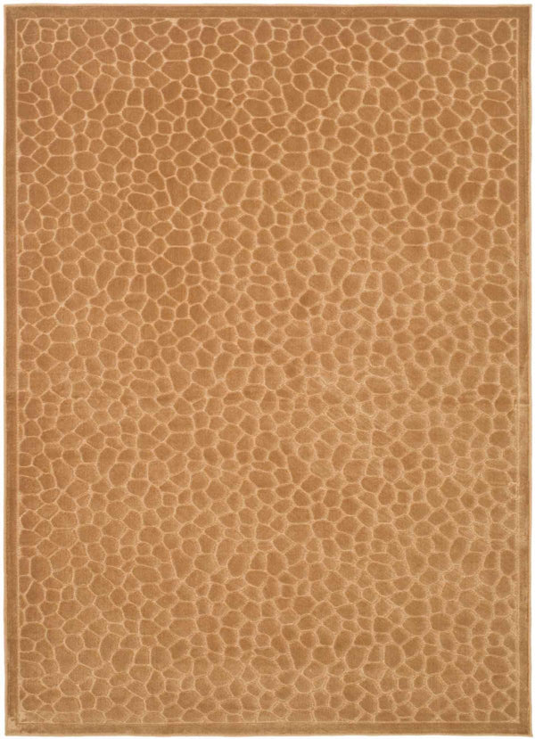 Safavieh Reptilian Power Loomed 75% Viscose, 18% Polyester, 7% Cotton Rug Taupe MSR4432B-24