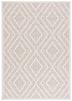 Safavieh Msro218 Global Flat Weave Indoor / Outdoor Rug Light Beige / Brown 9' x 12'