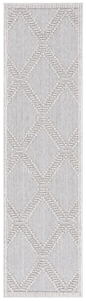 Safavieh Msro226 Global Flat Weave Indoor / Outdoor Rug Grey / Light Grey 9'-0" x 12'-0"