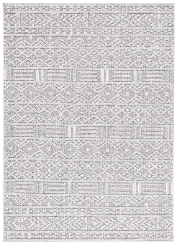 Safavieh Msro226 Global Flat Weave Indoor / Outdoor Rug Grey / Light Grey 9'-0" x 12'-0"
