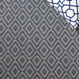 Safavieh Msr Cy Indoor/Outdoor Flat Weave Indoor / Outdoor : Geometric Rug Navy / Ivory MSRO337N-6