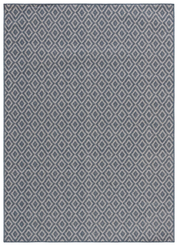 Safavieh Msr Cy Indoor/Outdoor Flat Weave Indoor / Outdoor : Geometric Rug Navy / Ivory MSRO337N-6