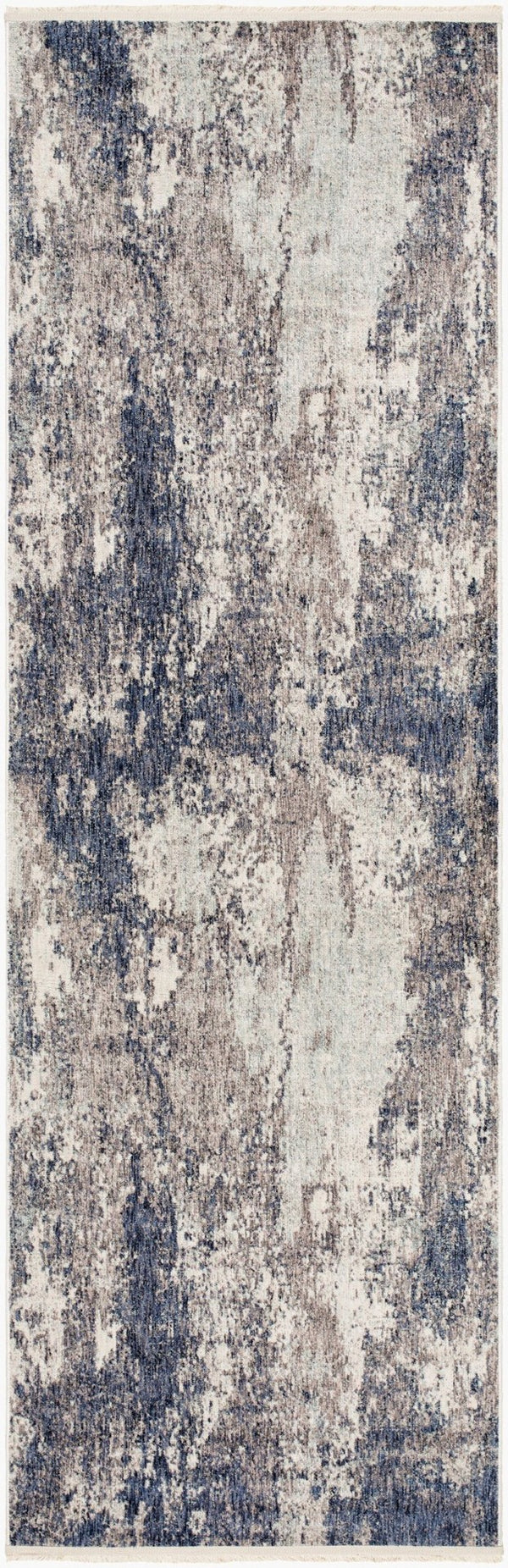 Livabliss Misterio Flatweave Geometric Runner Rug Turkish Polyester Hallway Entryway Modern Decor Medium Gray, Da 3'3" x 10' MST2300-3210